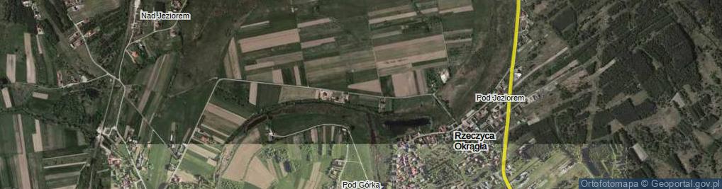 Zdjęcie satelitarne Rzeczyca Okrągła ul.